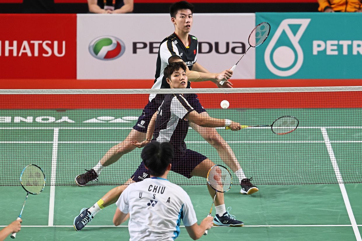 Die Chinesen Feng/Huang gewinnen den Titel im Mixed-Doppel bei den German Open im Badminton