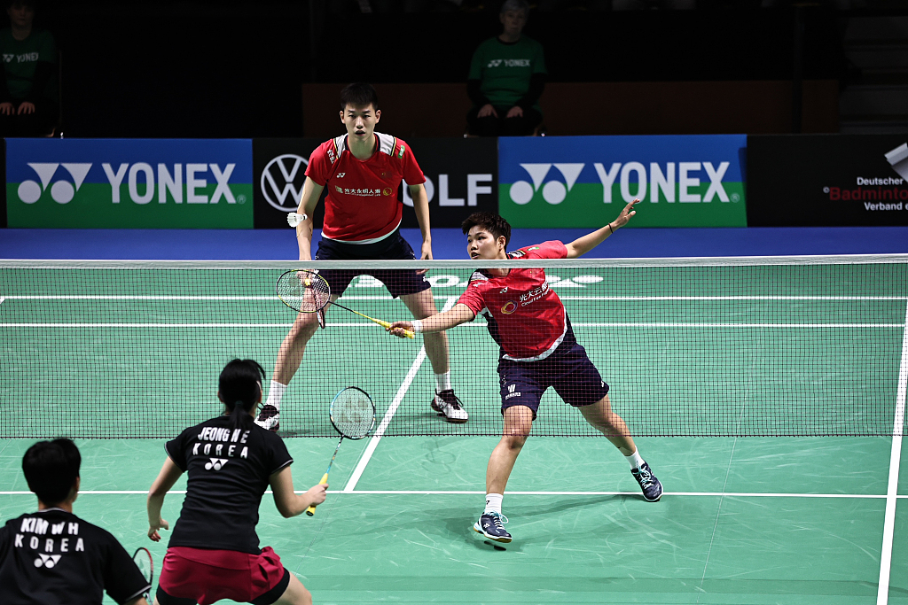 Badminton: China holt Gold im Mixed-Doppel bei den German Open