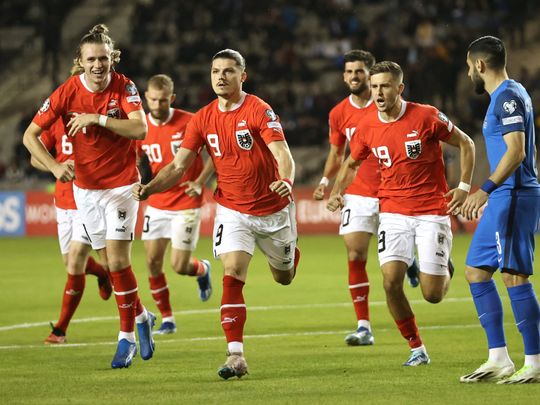 Österreich besiegte Aserbaidschan und qualifizierte sich für die Euro 2024